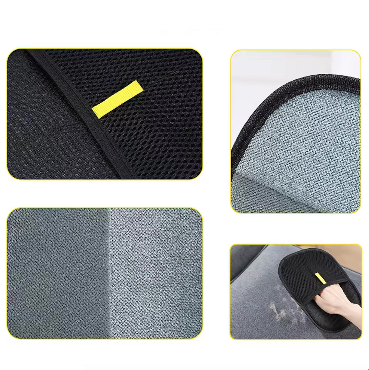 Double-Sided Pet Hair Removal Glove
