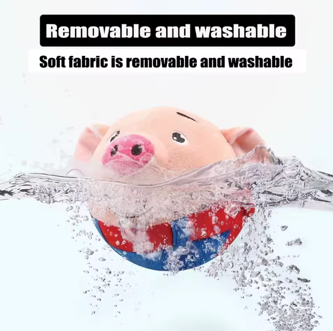 Interactive Bouncing Piggy Dog Toy