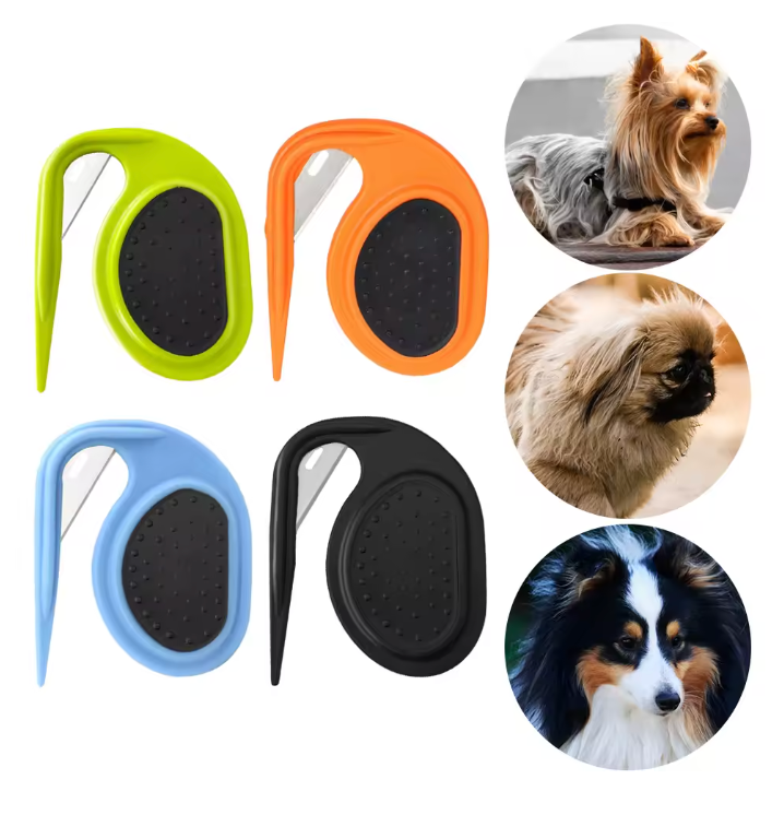Open Knot Pet Comb – Effortless Grooming for Cats & Dogs