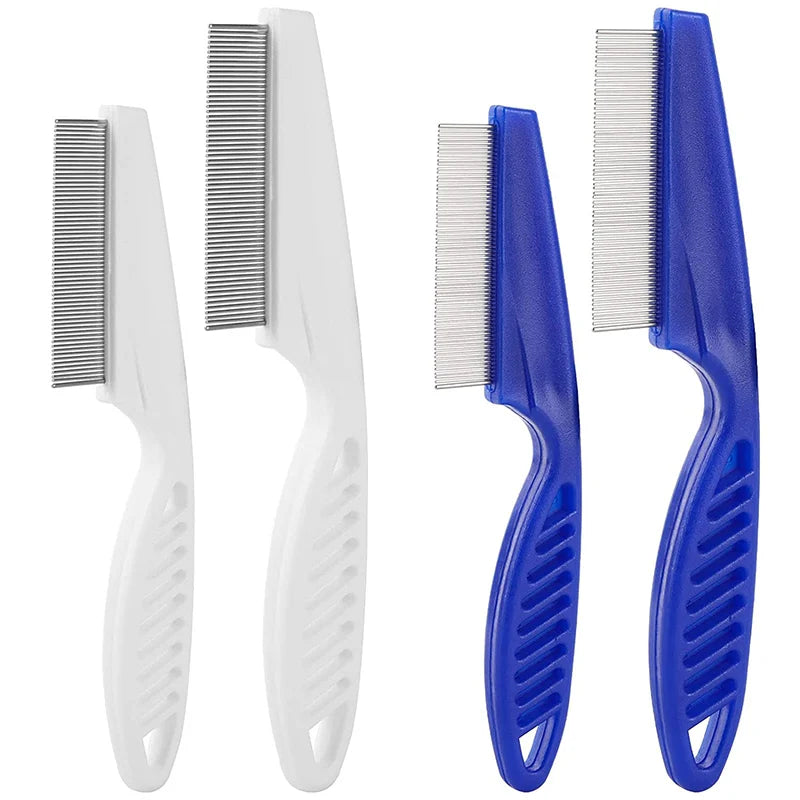 Rabbit Grooming Brush – Small Pet Hair Remover & Flea Comb