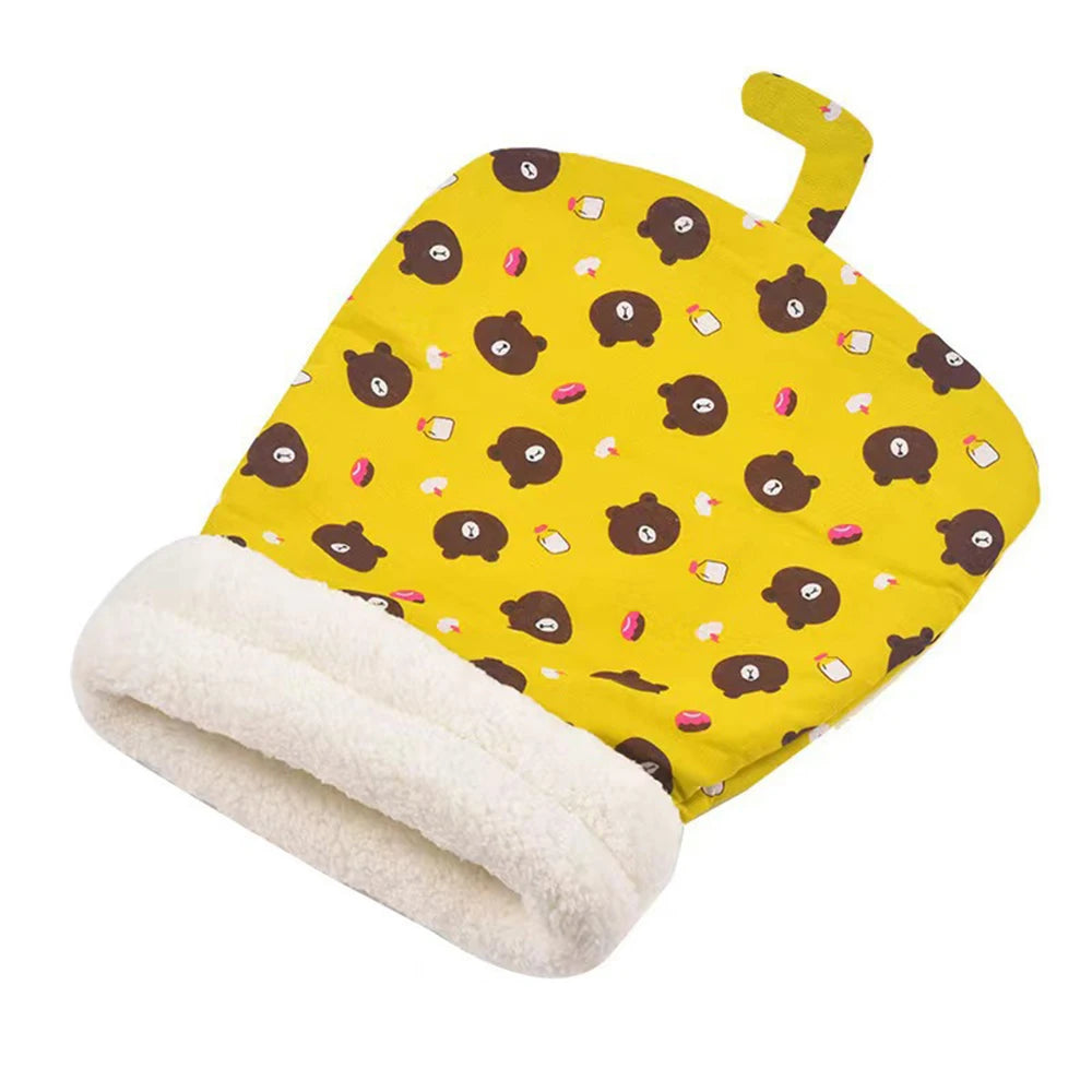 Cat Sleeping Bag – Fluffy Winter Nest Bed for Cats & Small Dogs