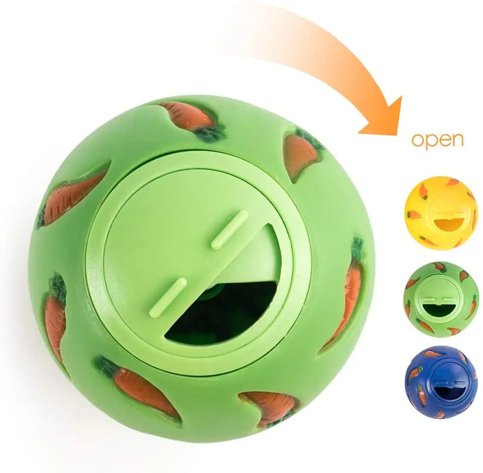 Rabbit Treat Ball – Interactive Snack Dispensing Toy