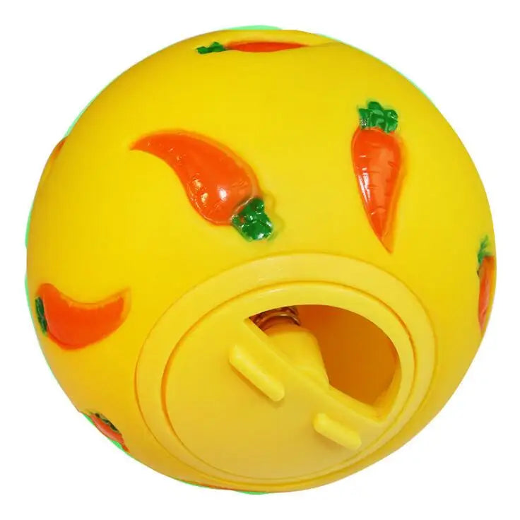 Rabbit Treat Ball – Interactive Snack Dispensing Toy