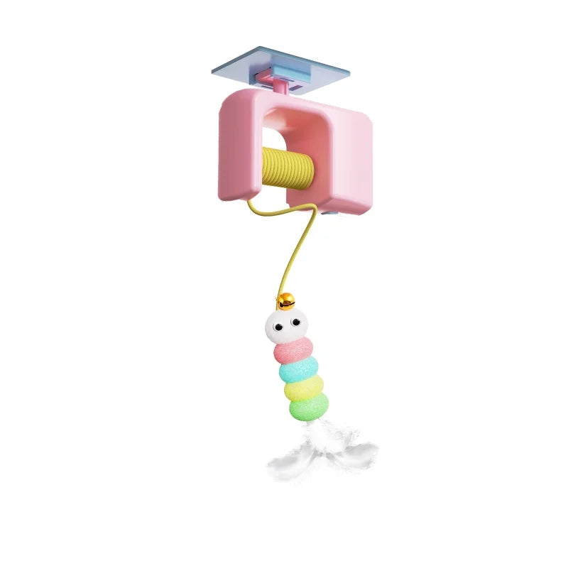 Smart Electric Cat Teaser – Interactive Hanging Door Toy