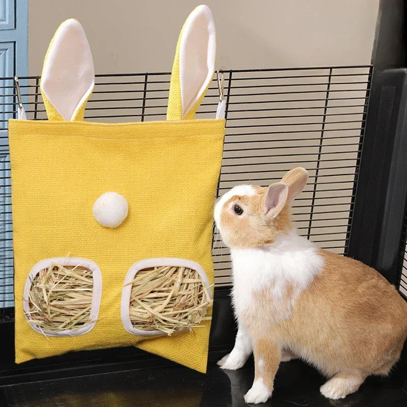 Rabbit Feeder Bag – Hanging Feeding Pouch