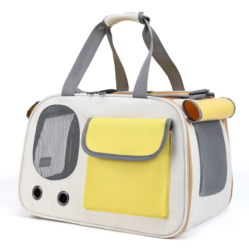 Portable Pet Carrier Backpack For Cats & Small Dogs
