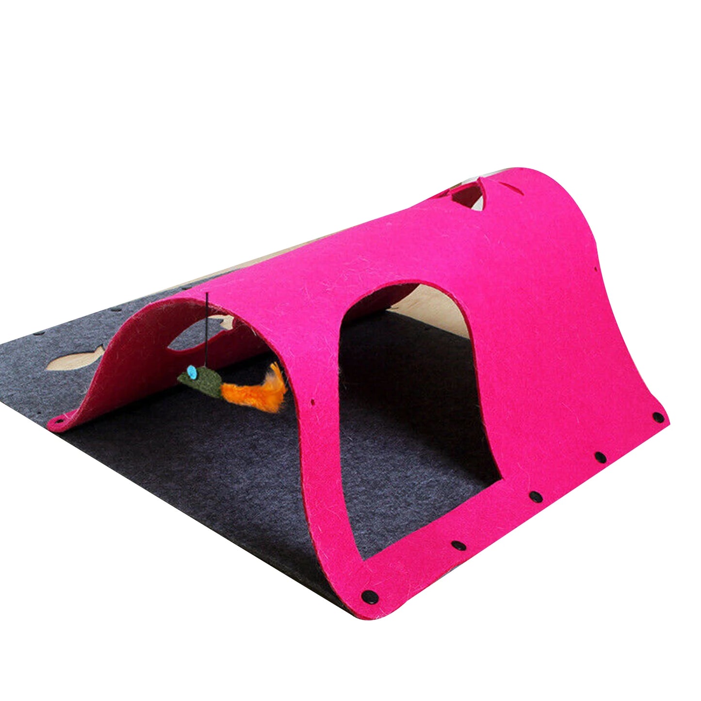 Felt Maze Cat Tunnel & Bed