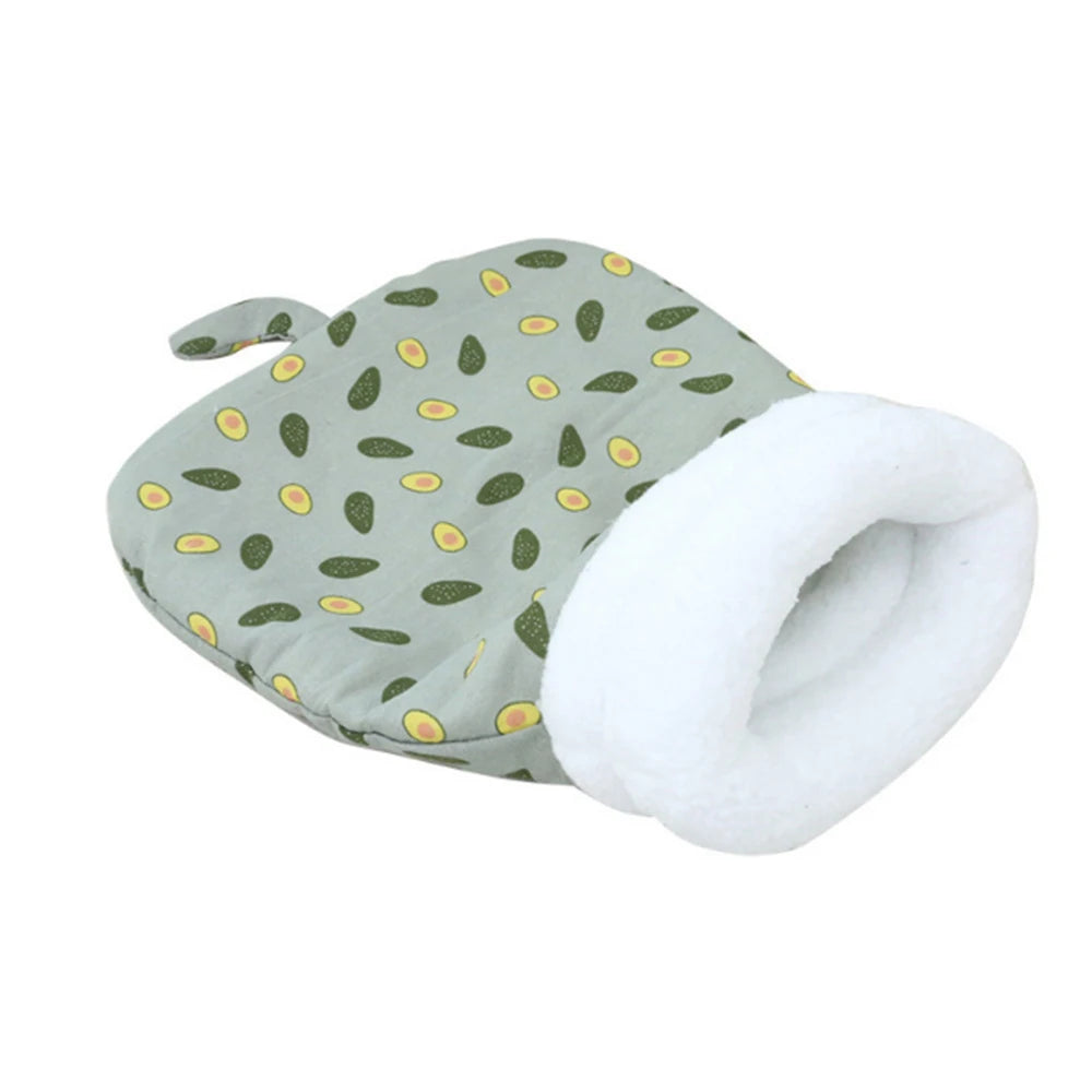 Cat Sleeping Bag – Fluffy Winter Nest Bed for Cats & Small Dogs