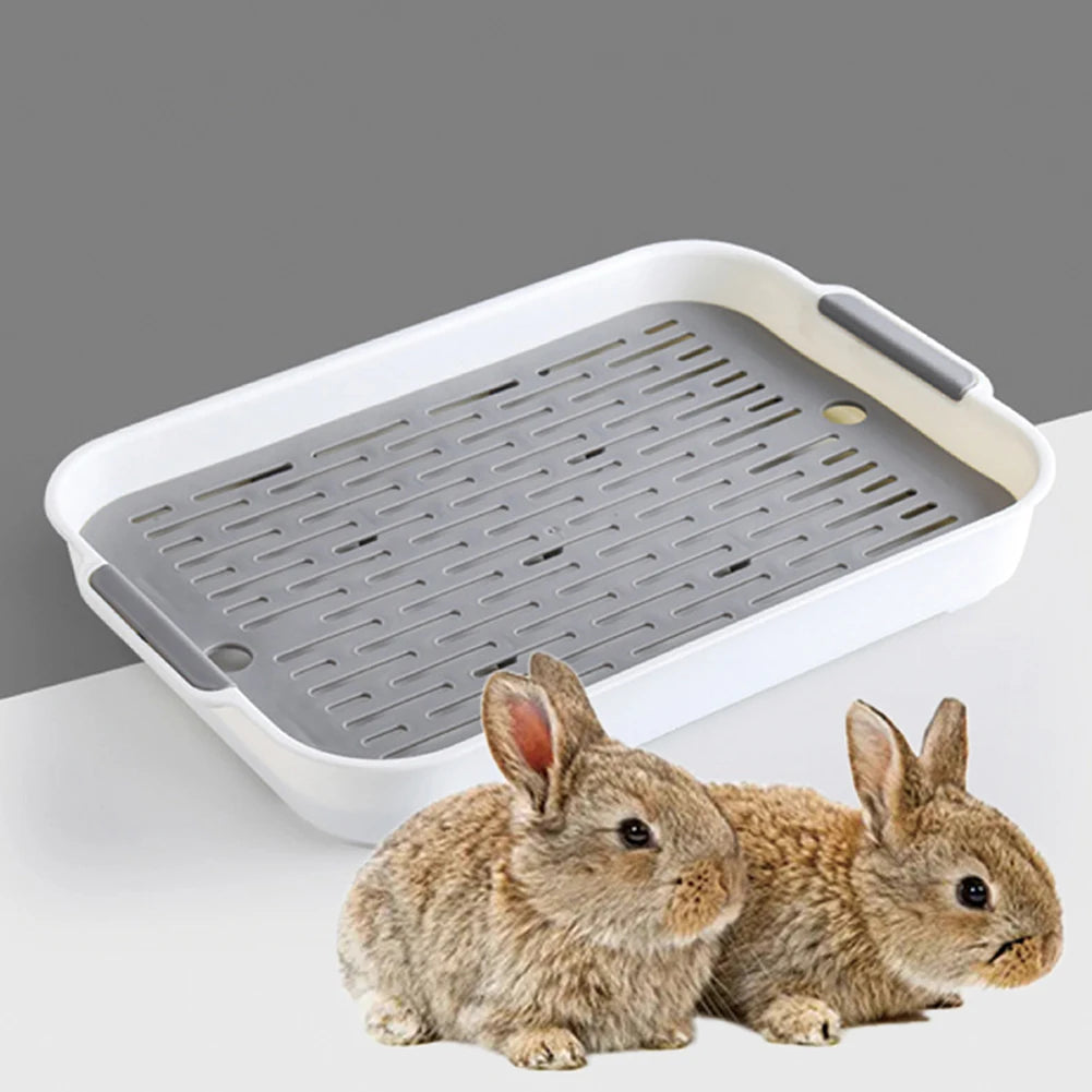 Rabbit Litter Box - Small Pet Toilet Tray
