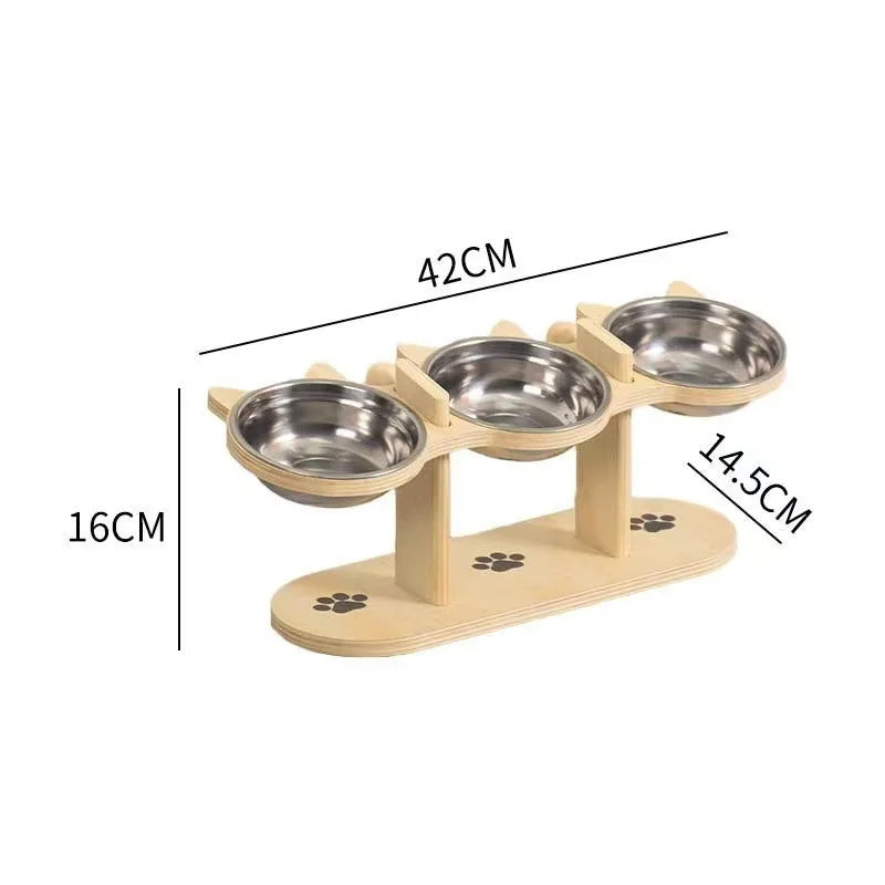 PawsNest 3-Tier Elevated Pet Feeding Station