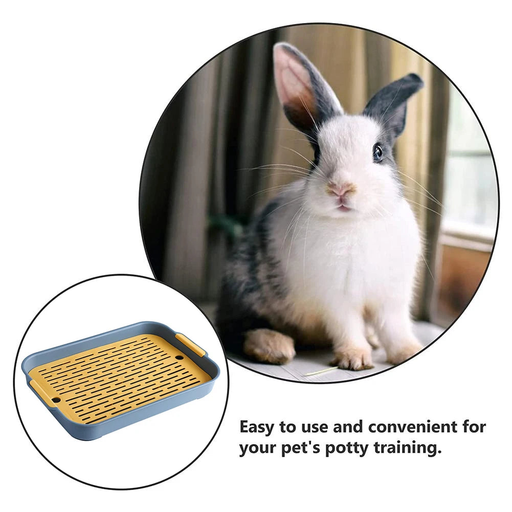 Rabbit Litter Box - Small Pet Toilet Tray