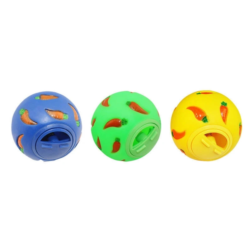 Rabbit Treat Ball – Interactive Snack Dispensing Toy