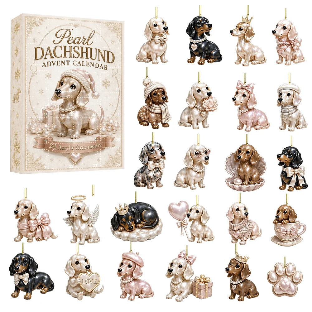 PearlPup 24-Day Dachshund Advent Calendar