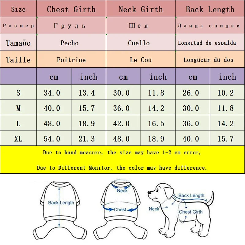 Warm Fleece Dog Jacket with D-Ring