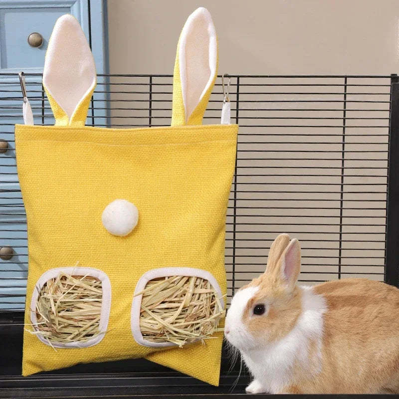 Rabbit Feeder Bag – Hanging Feeding Pouch