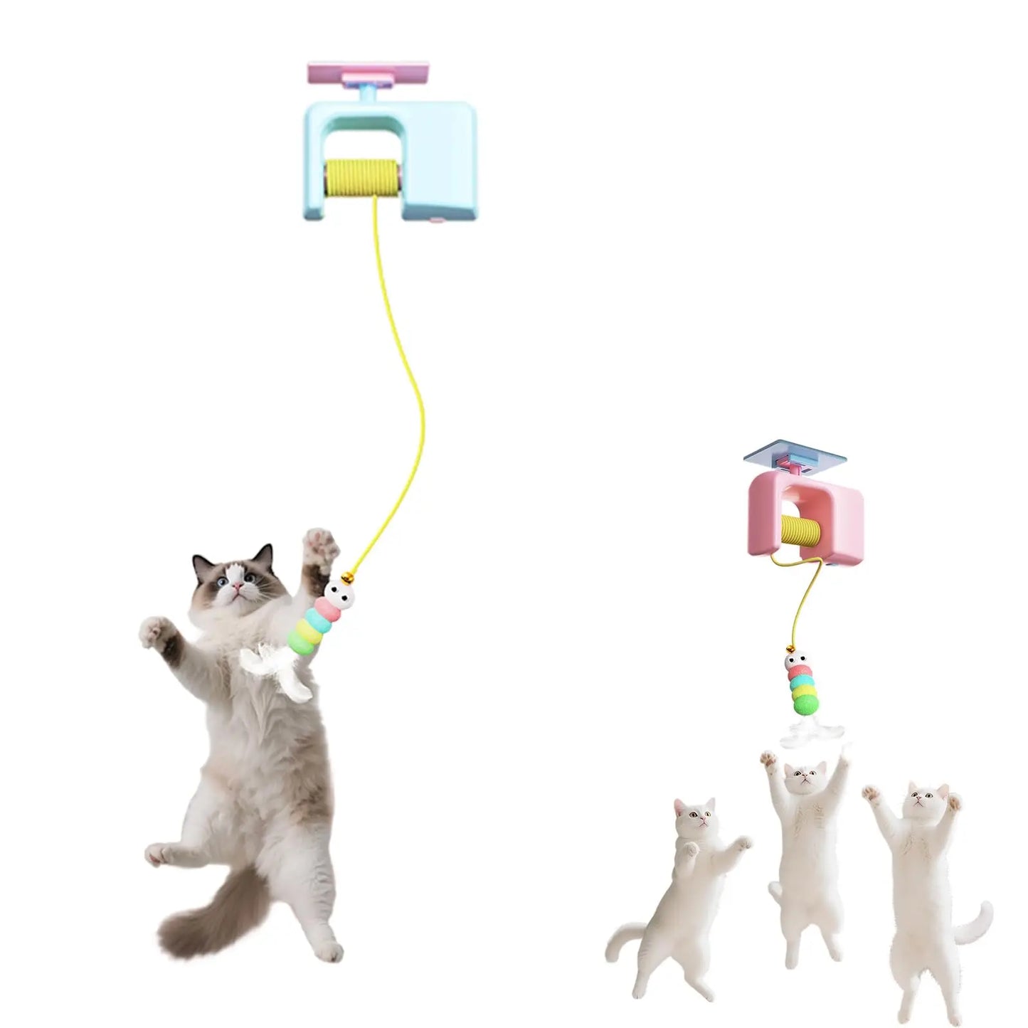 Smart Electric Cat Teaser – Interactive Hanging Door Toy