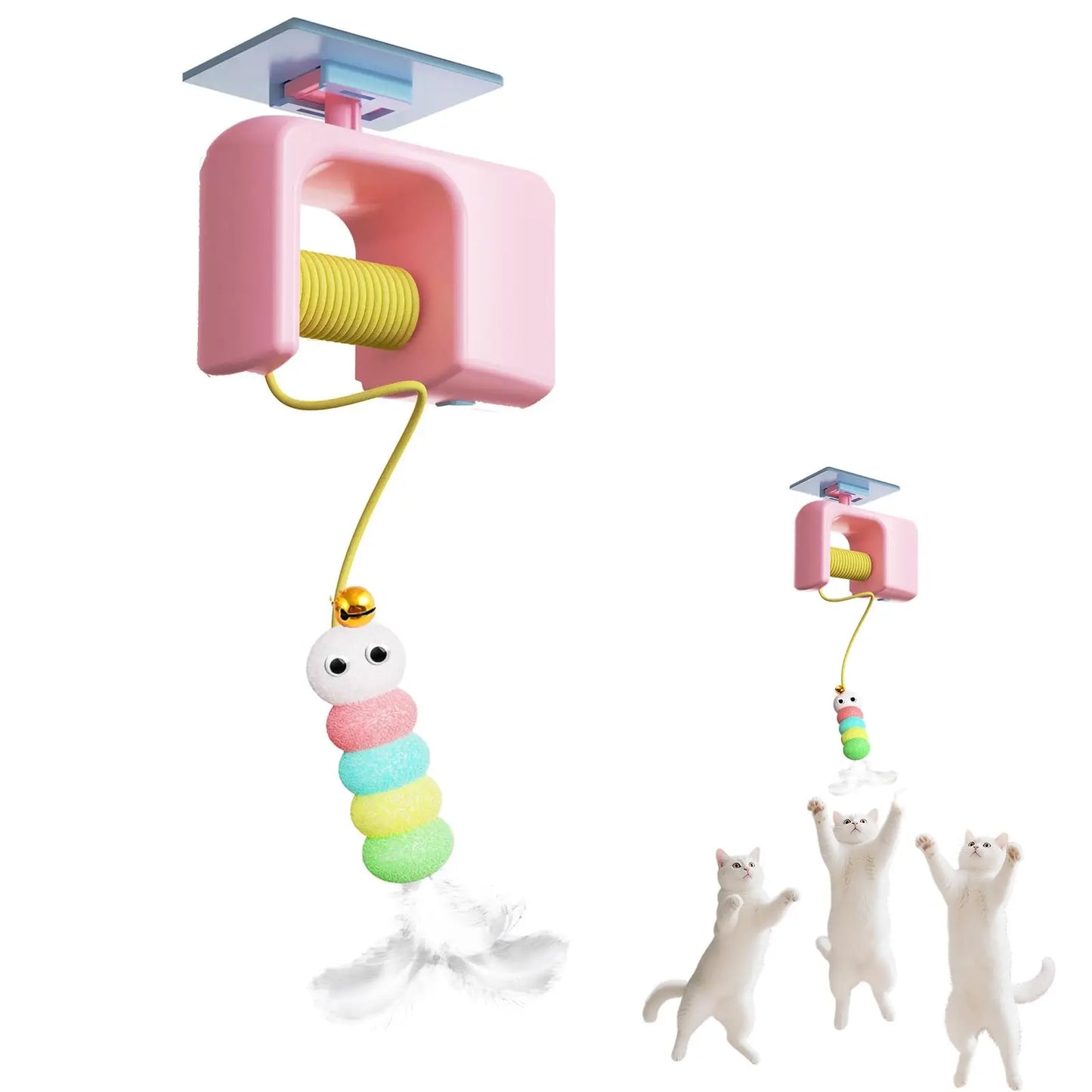 Smart Electric Cat Teaser – Interactive Hanging Door Toy