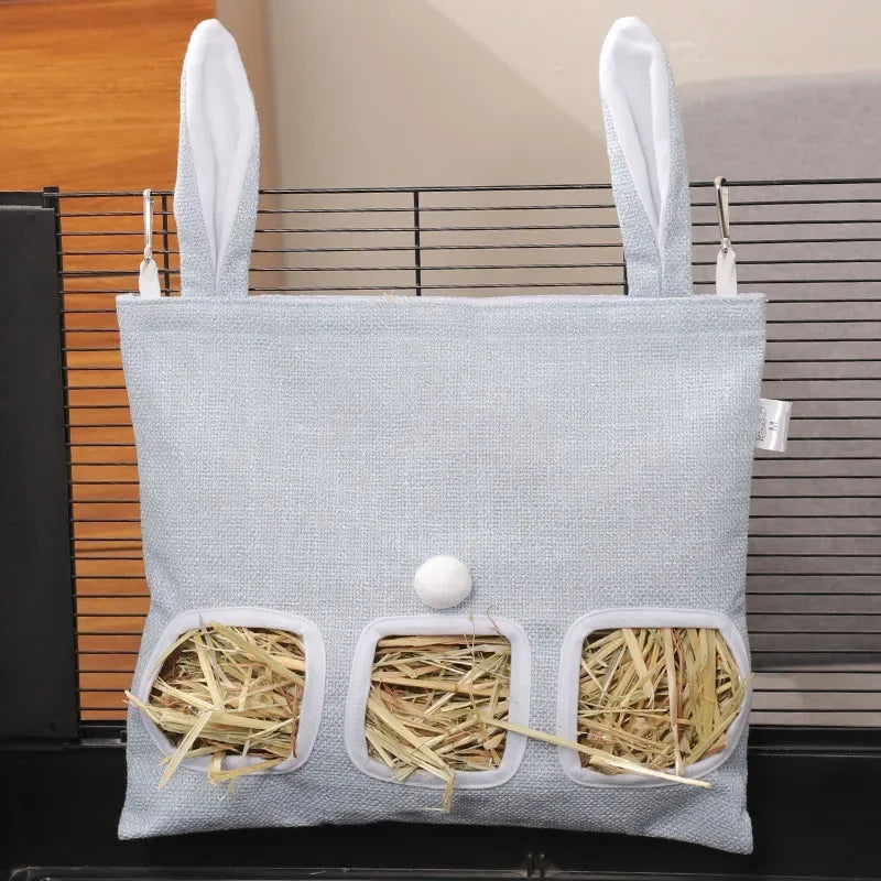 Rabbit Feeder Bag – Hanging Feeding Pouch