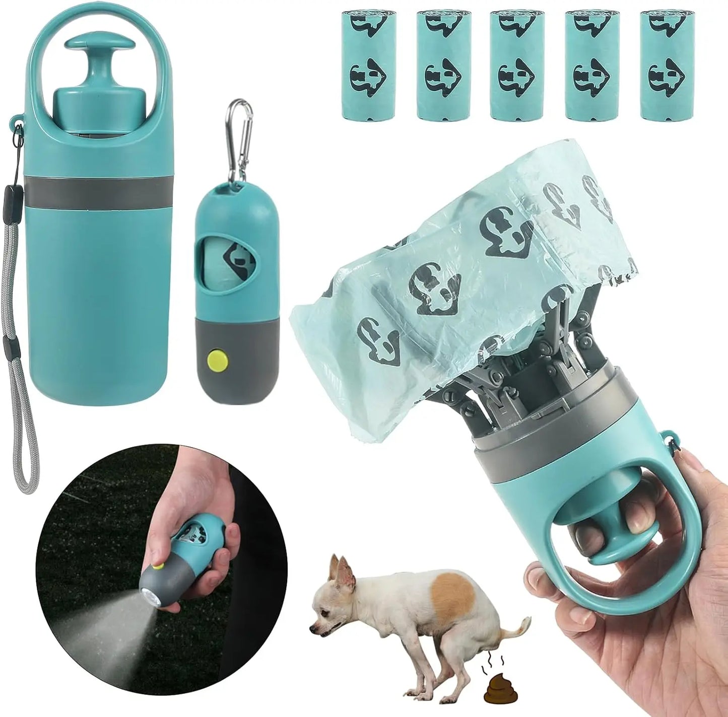 SmartScooper - 3-in-1 Dog Poop Scooper Set
