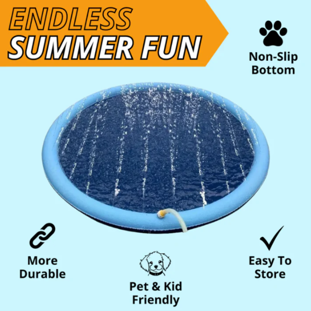 Summer Pet Inflatable Water Sprinkler