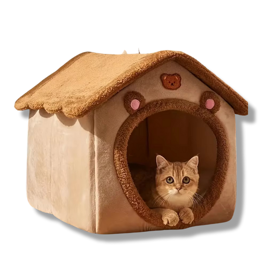 Foldable Cozy Cat House