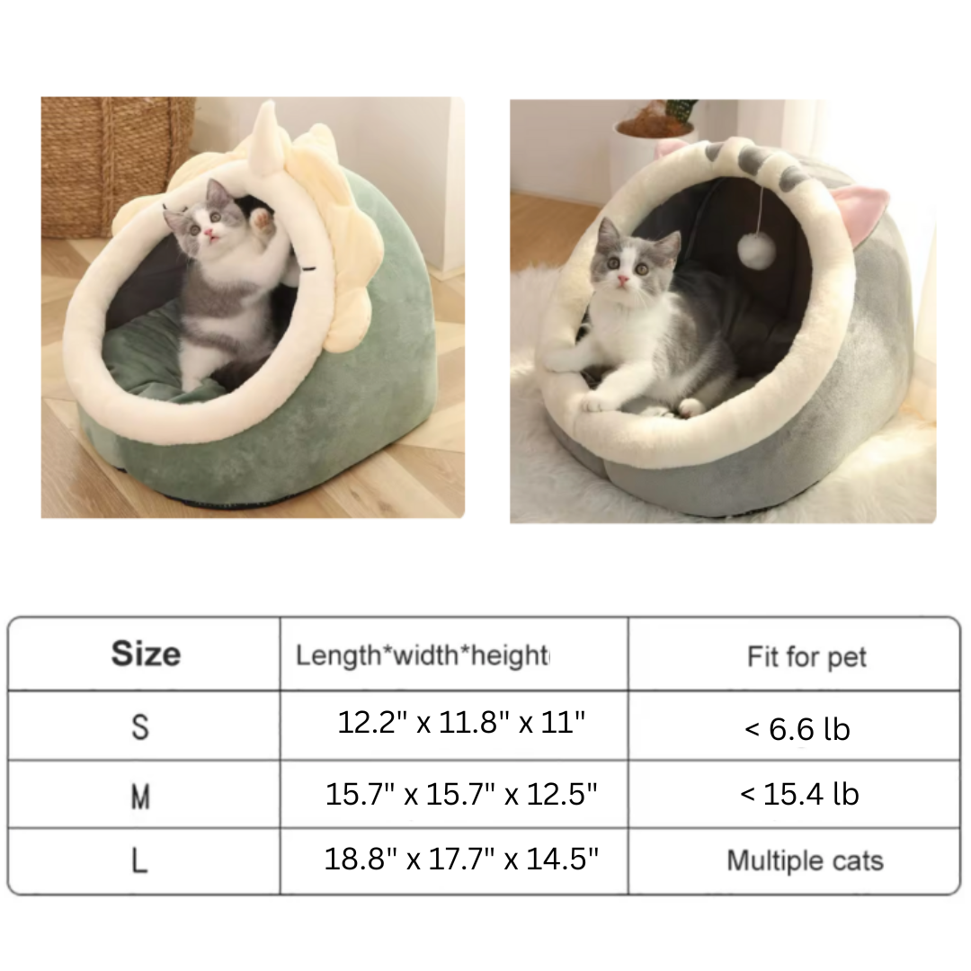 Deluxe Cat Cuddle Bed