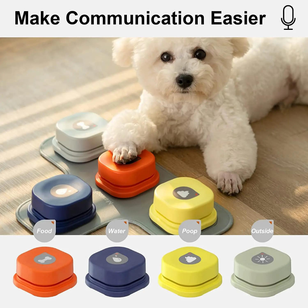 Dog Communication Recording Button