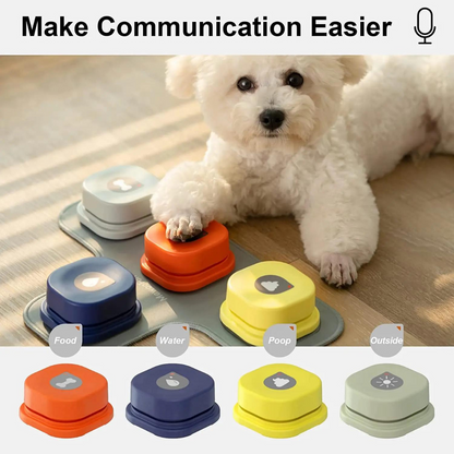 Dog Communication Recording Button