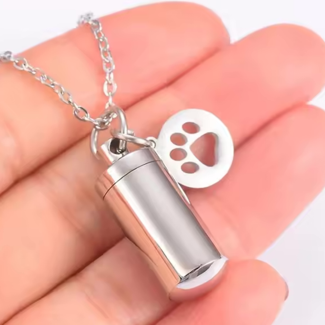 Pet Memorial Urn Necklace