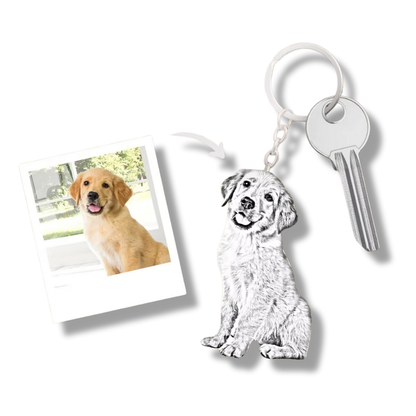 Personalized Pet Keychain