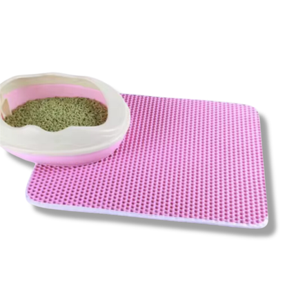 Double-Layered Cat Litter Mat