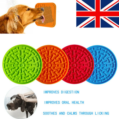 StickyPaw Dog Lick Mat – Suction Slow Feeder for Dogs & Cats