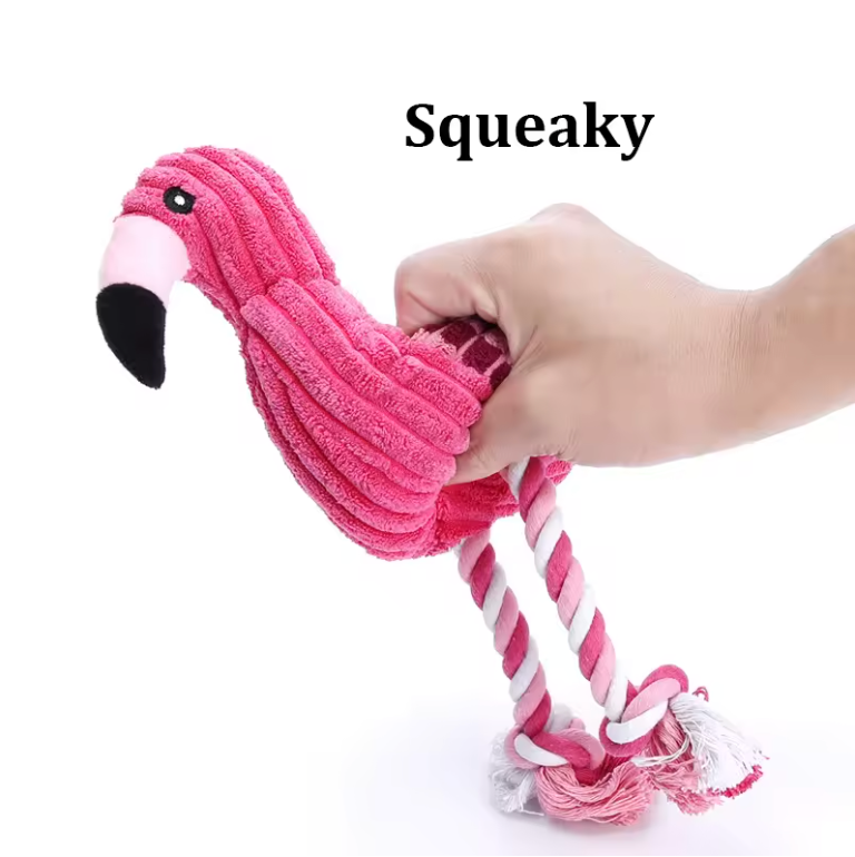 Indestructible Flamingo Toy