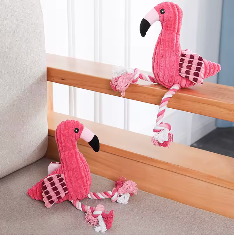 Indestructible Flamingo Toy