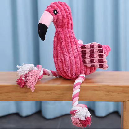 Indestructible Flamingo Toy