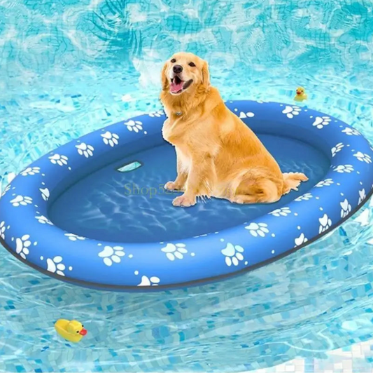 Inflatable Dog Pool Float
