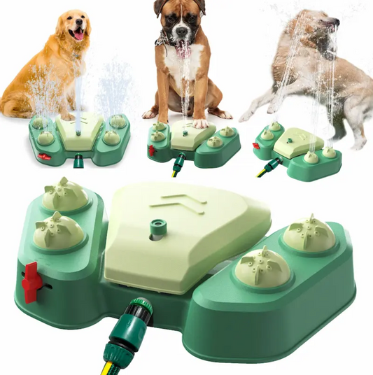 PawSplash – Interactive Outdoor Dog Water Fountain