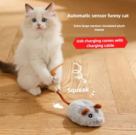 PouncePlay Mouse – The Lifelike Chase Begins
