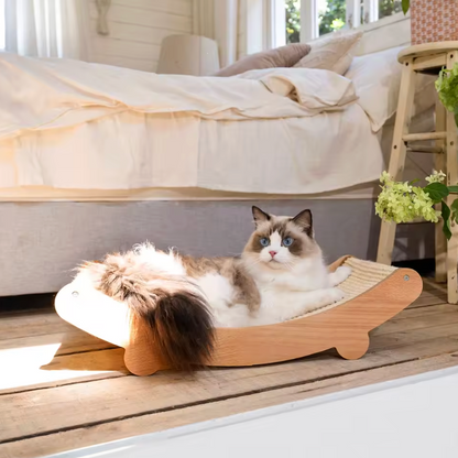 Cat Scratch & Snooze Bed