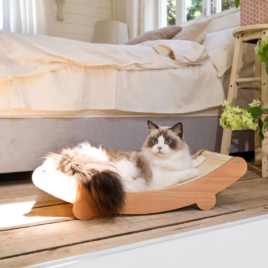 Cat Scratch & Snooze Bed