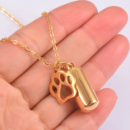 Pet Memorial Urn Necklace