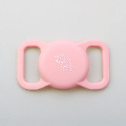 GlowPaw Silicone AirTag Holder for Cat & Dog Collars
