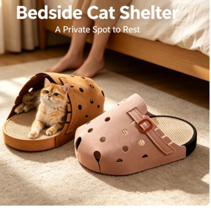 Shoe-Shaped Cat Scratcher & Lounger 👟🐱