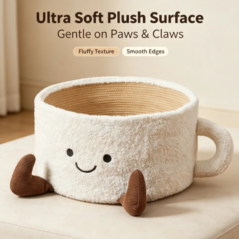 Coffee Cup Cosy Pet Bed