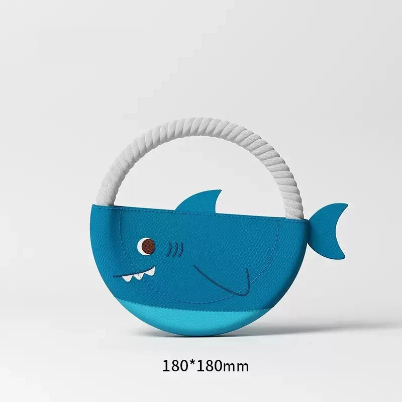 Soft Woven Rope Dog Frisbee