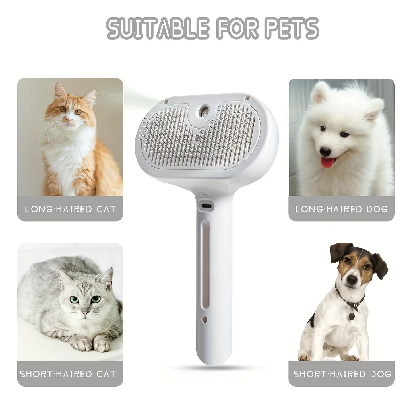 Pet Grooming Spray Comb