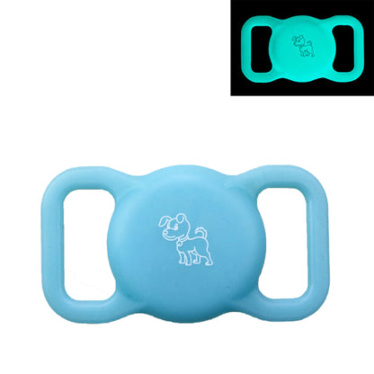 GlowPaw Silicone AirTag Holder for Cat & Dog Collars