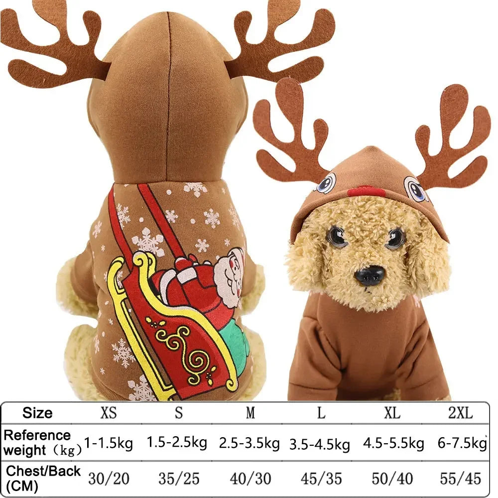 Festive Cartoon Dog Costume