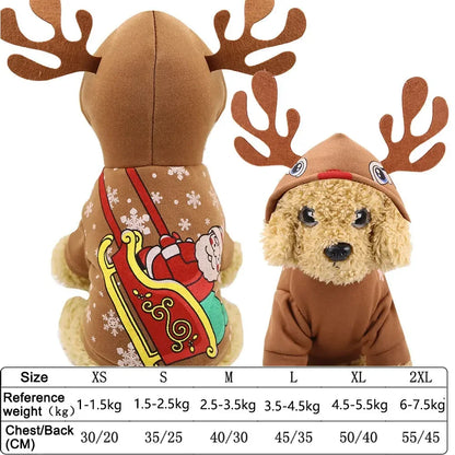 Festive Cartoon Dog Costume
