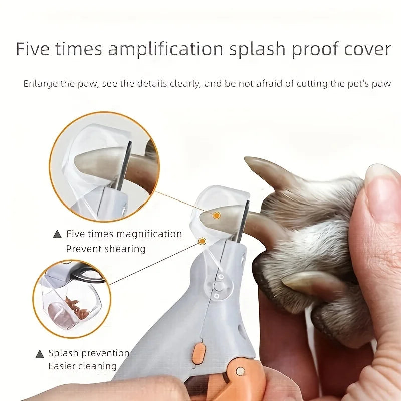 Pet Nail Clipper with LED